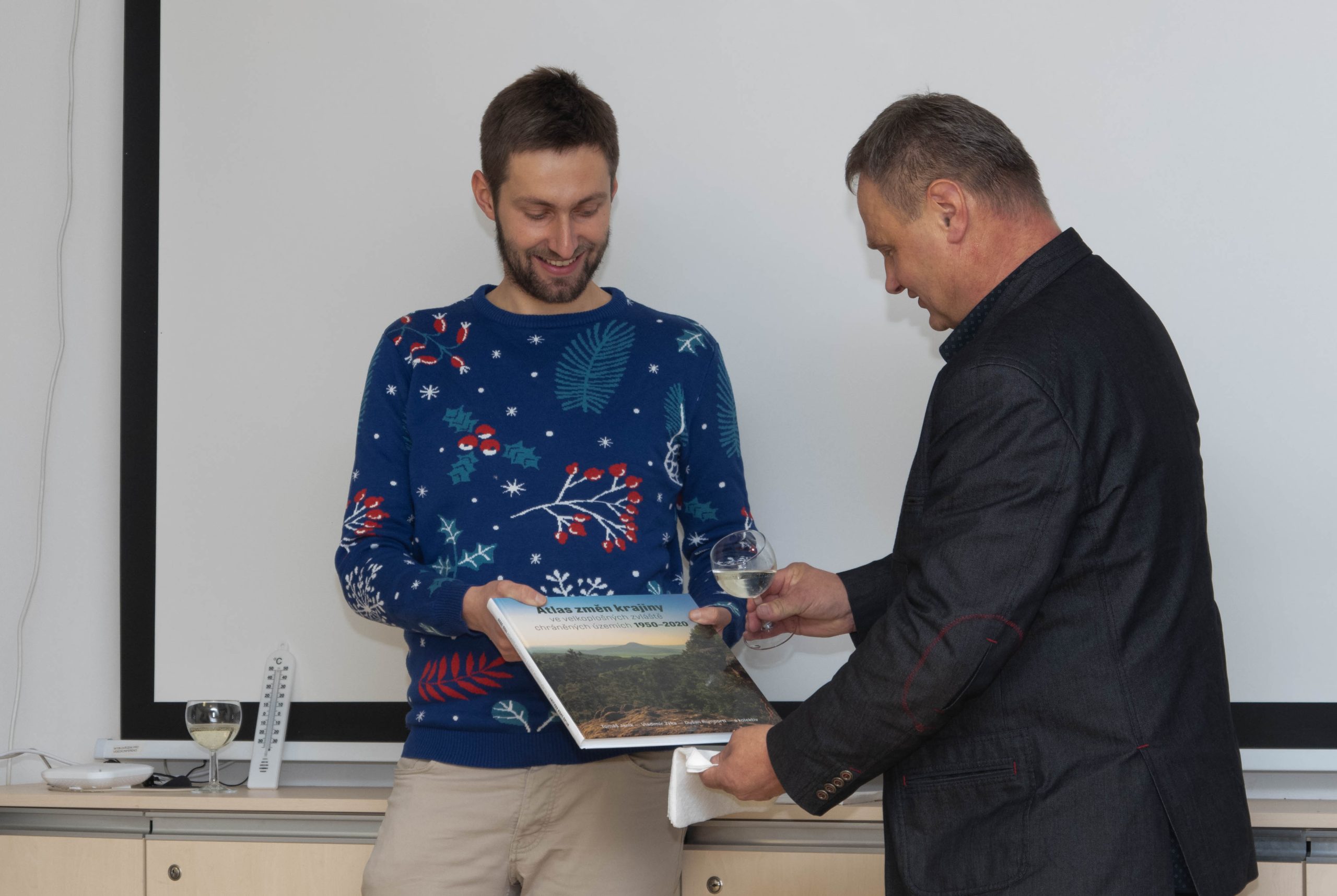 Křest Atlasu změn krajiny ve velkoplošných zvláště chráněných územích 1950−2020