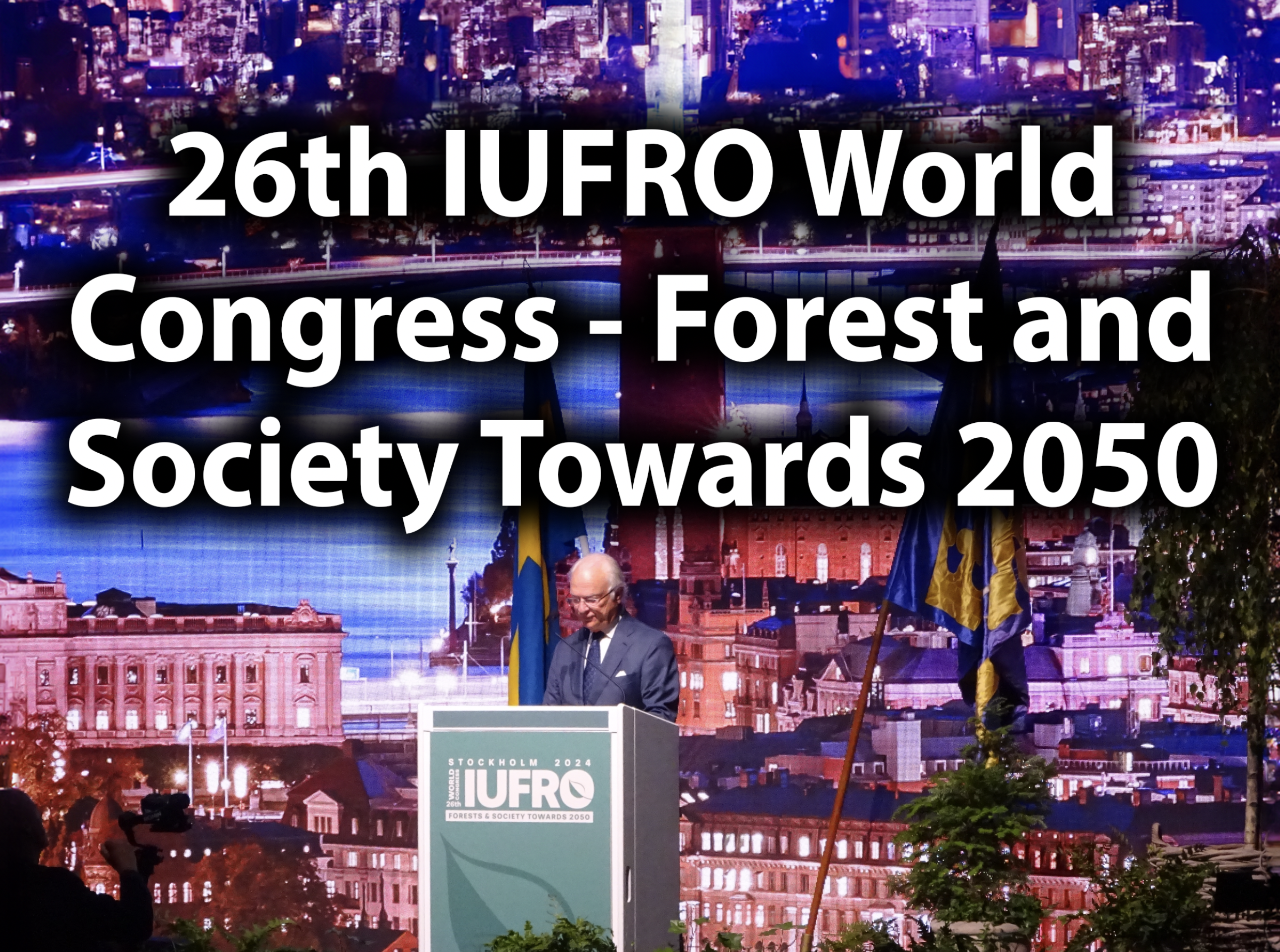 VÚKOZ reprezentován na mezinárodní konferenci IUFRO ve Stockholmu