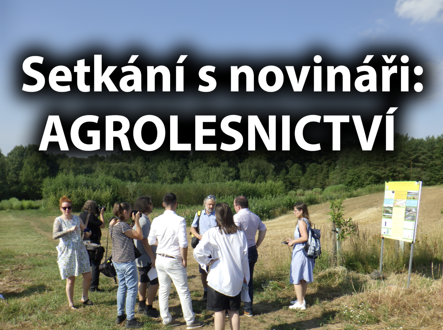 Výzkumné plochy ústavu navštíveny ministrem zemědělství