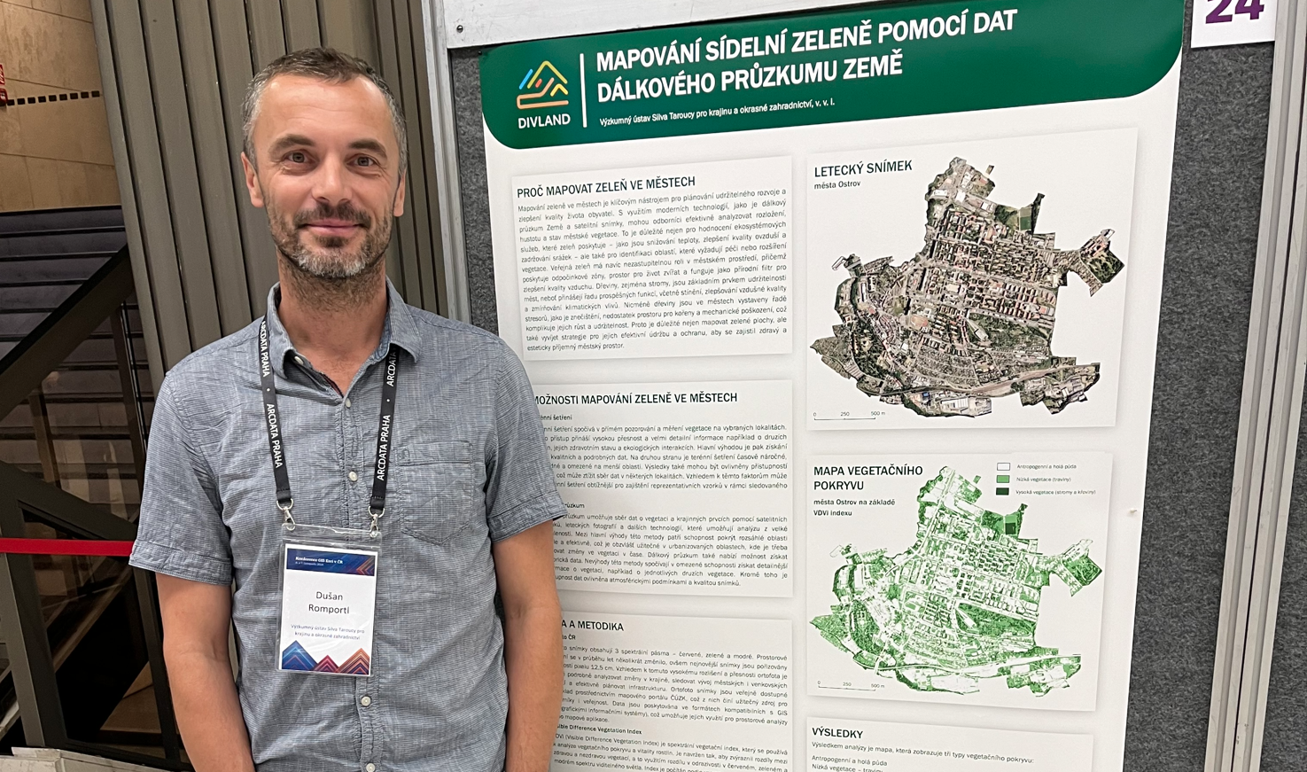 Prezentovali jsme výsledky na konferenci GIS Esri v ČR